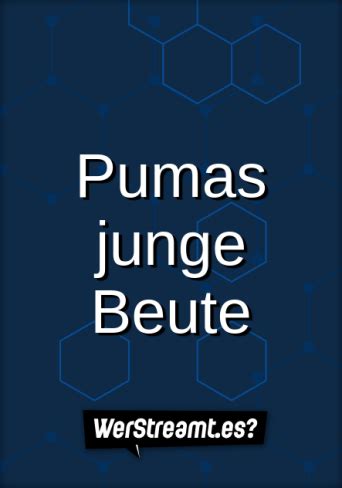 pumas junge beute|Pumas junge Beute im TV .